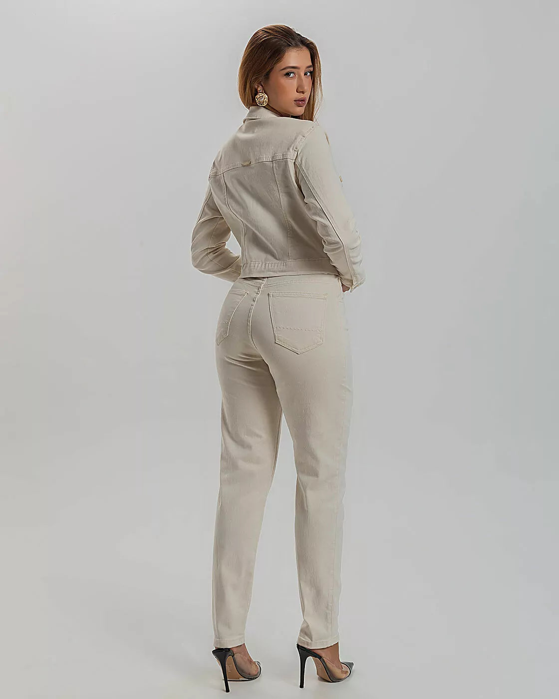 Jaqueta Feminina Cropped Cru 25665