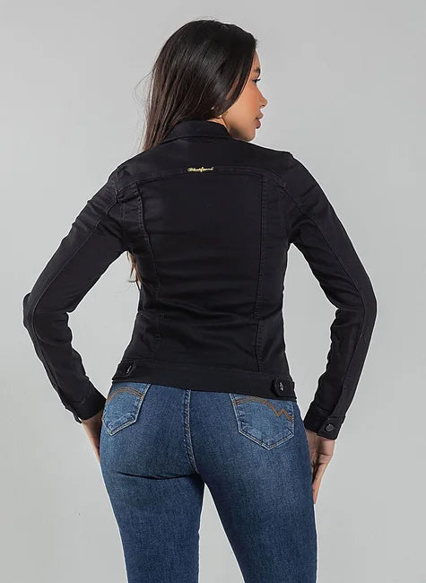 Jaqueta Sarja Black Jeans com Bolsos 23209