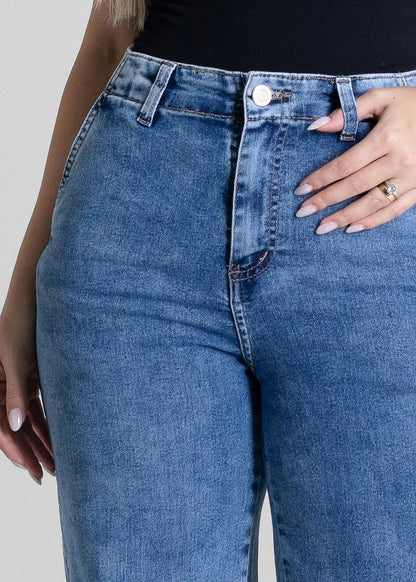 Calça Jeans Wide Leg Sawary 281357