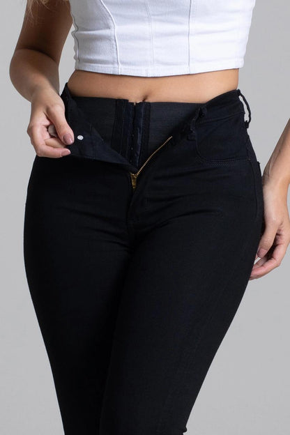 CALÇA SARJA SAWARY SUPER LIPO PRETA 264741