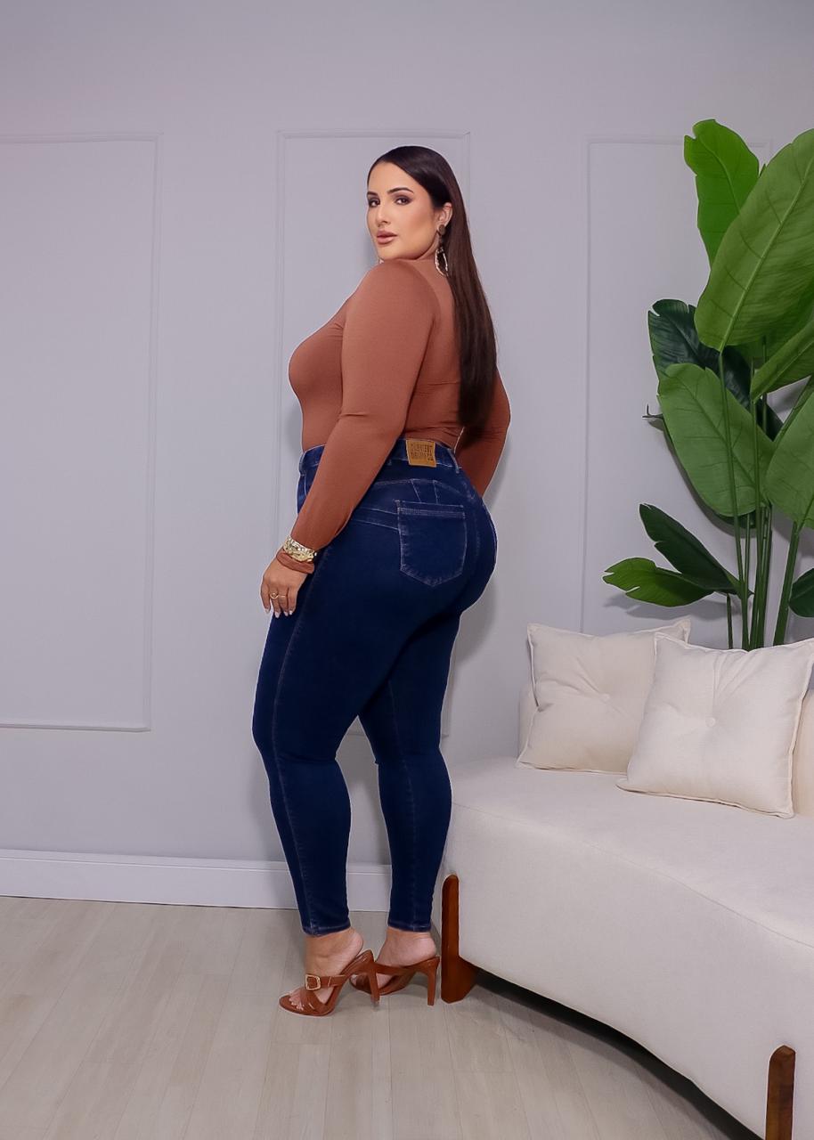 Calça Jeans Skinny Plus Size Clement 312003