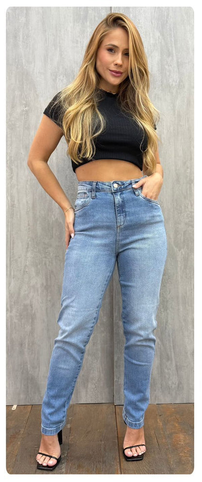Calça Jeans Mom Black Jeans 25353