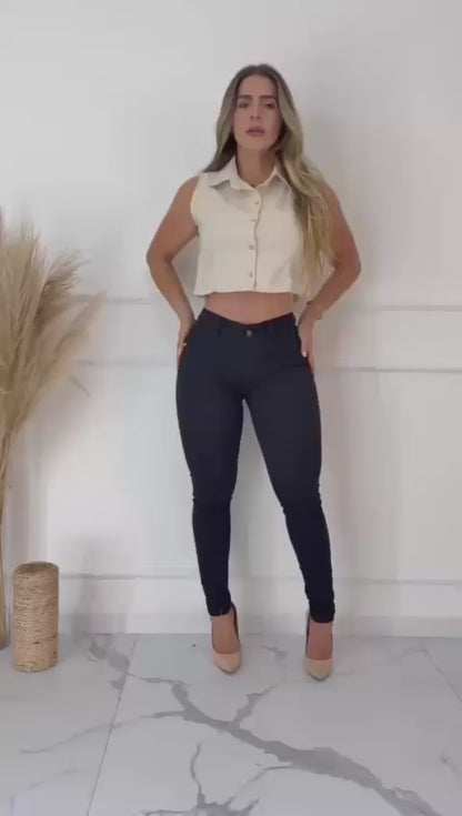 Colete de linho Darlook 42764